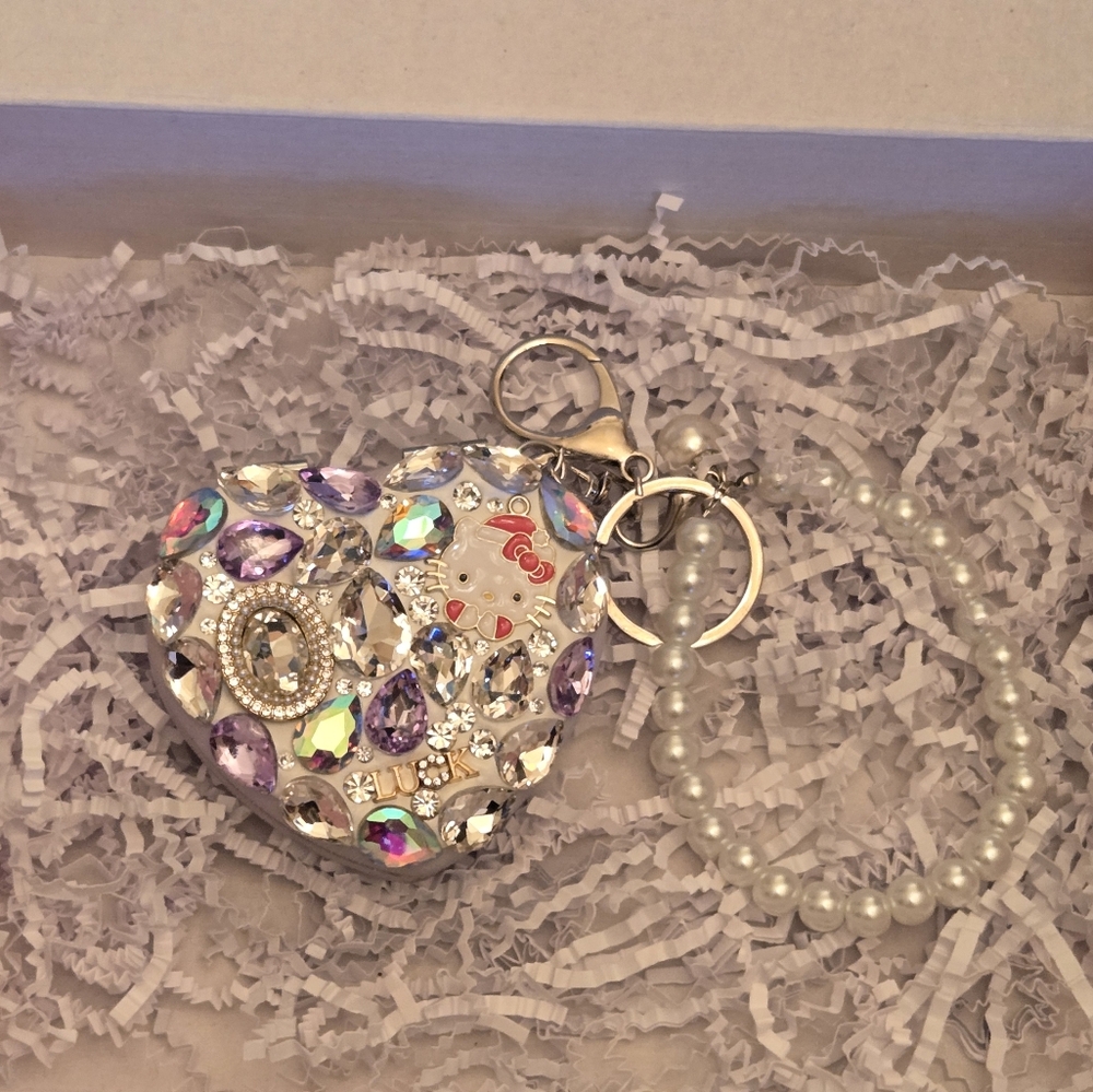 Keychain compact mirror - Picture 2 of 4